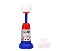 Sinbana Baseball Training Equipment Set, Durable PP & ABS Pop-Up Batting Tee with with 3 Practice Balls for Beginners Outdoor Baseball & Softball Training Equipment Without Pitcher