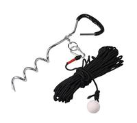 Sinbana Golf Training Tool Set, Swing Practice Training Aid Tool with Fixed Rod & Rope for Quick Practice Swing for Beginners Enthusiasts & Golfers of All Ages