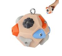 Sinbana Handcrafted, 3D Rock Climbing Grip Training Ball for Building Strength & Precision Rock Climbing Ball Portable Finger Training Tool for Climbers Gift
