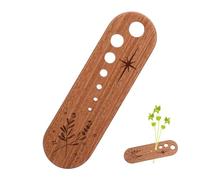 Sinbana Herb Stripper, Wooden Vegetable Leaf Stripper with 7 Holes Practical Kitchen Gadgets for Parsley Basil Rosemary Thyme & Mint for Chefs Housewives