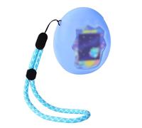 Sinbana Silicone Cover Case for Paradise, Protective Cover with Button Film & Screen Protector & Lanyard Anti-Drop Silicone Virtual Pet Digital Toy Protection Accessories for Electronic Pet (Blue)