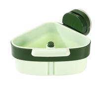 Sinbana Sink Strainer Basket with Suction Cups, Removable Kitchen Suction Cup Sink Holder Corner Filter Rack for Food Waste Sponge Holder Organizer