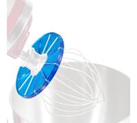 Sinbana Splash Guard for Stand Mixers, Durable Mixing Head Anti-Splatter Baffle Attachment Hand Wash Only for Kitchenaid 4.5qt And 5qt Stand Mixers (Blue)