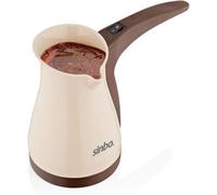 Sinbo Turkish Mocha Maker, 0.4L, 5 Cup, Beige/Brown, Plastic, 1000W