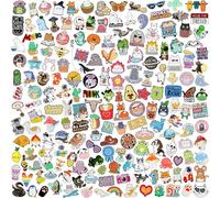 SINCCO 20/40 Pcs Cute Enamel Backpack Pins, Funny Anime Enamel Lapel Pins Bulk Set Cool Brooch Button Pins Badge Aesthetic for Backpacks, Bag, Jacket, Kids, Girls, S, Metal