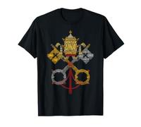 Since 33 AD Catholic Faith Keys of St Peter Latin T-Shirt