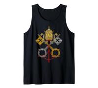 Since 33 AD Catholic Faith Keys of St Peter Latin Tank Top