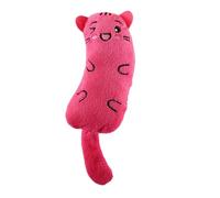 Since Hi Interactive Cat Toy with Realistic Sound and Motion for Indoor Excitement and Exercise (Red, 10.5x5.5cm)