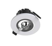 SINCELIGHT PIR Motion Sensor LED Downlight, 8W Recessed Ceiling Spotlight for Φ55mm Holes, Automatic ON/Off, Movement Activated for Hallway,Front Door,Bathroom, 4000K Neutral White, Pack of 1