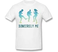 Sincerely Me- Dear Evan Hansen Men's Fashion Short Sleeve T-Shirt Graphic Crewneck Tee Black (Medium)