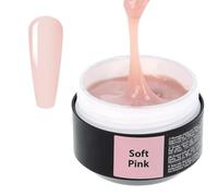 SINCERO SALON Builder Gel Solid - Soft Pink - 4in1 Builder Gel For Nails for Strengthening, Protecting and Nail Extensions - Long Lasting Nail Gel Builder UV LED - Solid Builder Gel For Nails - 15ml