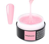 Sincero Salon Easy Fluid - Babyboomer - Ideal Nail Builder for French Manicures - LED UV Hard Gel - Semi-Permanent Nail Strengthener - 15ml