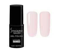 Sincero Salon - Premium Gel Nail Polish - French Pure - Gel Nail Varnish - Nail Art - Long-Lasting High Gloss Wear - Easy to Apply - Gel Nails - Rich Pigment - UV/LED - Chip Resistant