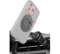sincetop Air Vent Phone Holder with Metal Hook Clip - Q Series [Quad] Car Mount for Smartphones, Quick Release, 360° Adjustable, Compatible with iPhone, Android