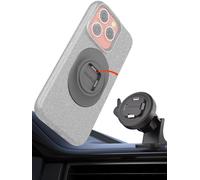 sincetop Car Dashboard Phone Mount with Instant Quick Release Series Q [Quad] - 360° Adjustable Phone Holder, One Second Decrease, Compatible with iPhone/Samsung
