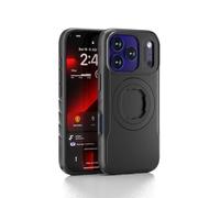SINCETOP MOUNT Case for iPhone 17 16 15 14 Pro Max Air Compatible with Magsafe & 4-Point Lock Bike Mounts - Shockproof Magnetic Cover Built-in Square-Lock for Motorbike/Bicycle/Car Holder