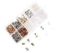 SinChic Earring Backs,530 PCS Clear Rubber Bullet Shape Butterfly Plastic Secure Earring kit 10 Styles with Storage Box Safety Back Soft Earrings Stopper Backs for Women's DIY Jewelry Supplies