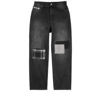 Sinclair Country Appliquéd Straight-leg Jeans - Black - W30 (W30 / S)