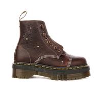 Dr Martens Sinclair Flower Lace Up Womens Boot In Dark Brown UK 3 - 8