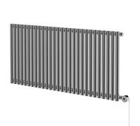 Sinclair Horizontal Digital Thermostatic Single Panel Electric Radiator | Chrome | Mild Steel | 600mm x 1395mm