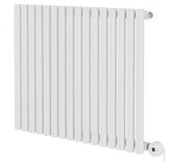 Sinclair Horizontal Digital Thermostatic Single Panel Electric Radiator | White | Mild Steel | 600mm x 795mm