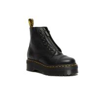 Dr. Martens Women's Sinclair Leather Zip Front Boots - Black - UK 7