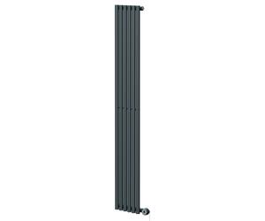 Sinclair Vertical Digital Thermostatic Single Panel Electric Radiator | Anthracite | Mild Steel | 1800mm x 295mm