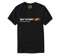 Sinclair ZX Spectrum Computer T-Shirt - Vintage Retro 80s PC Video Games S-3XL Black