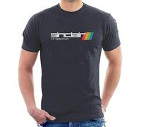 Sinclair Zx Spectrum Mens T-Shirt Inspired Retro Vintage Console Gamer Dark GreyGrey (Large)