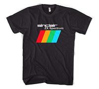Sinclair Zx Spectrum Ordinateurs De Jeu T-Shirt Toutes Les Mens Tailles Black L