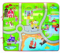 CoComelon Super Giant Car Play Mat with 2 Vehicles