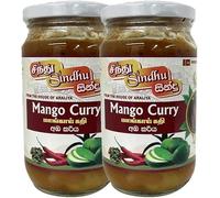 Sindhu Mango Curry 300g Traditional South Indian Style Tangy and Spicy No Added Preservatives Authentic Taste Product from Sri Lanka Pack of 2