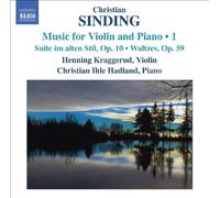 Sinding: Music For Violin & Piano 1 by Henning Kraggerud (2009-09-29)