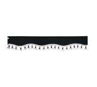SINDY Black Microfiber Sunshade For Daf Iveco Scania Volvo Trucks