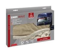 Sindy Sun visor in microfiber BEIGE for DAF IVECO SCANIA VOLVO