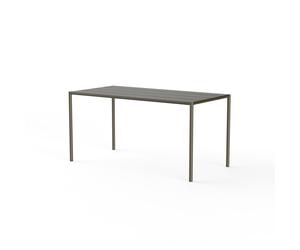 Sine Dining Table 151 x 75.5 cm Dark Green