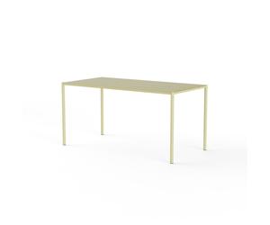 Sine Dining Table 151 x 75.5 cm Yellow