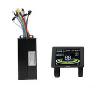 Sine Wave Controller and H-100 Display Kit for E-bikes and E-scooters with Self-Learning Hall Detection (40A)