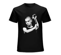 Sinead O'Connor Dies Her Most Famous Songs Unisex Cotton Tee Shirt Men's Black T-Shirt XXL