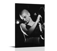 Sinéad O'Connor Poster Canvas Oil Painting Canvas Art Poster Home Hanging Painting Bar Art Interior Wall Decoration PosterFrame-style20x30inch(50x75cm)