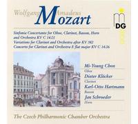 Sinfonia Concertante / Clarinet Concerto by W.A. Mozart