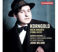 Sinfonia of London C - Korngold Violin Concerto/String Sextet - CD - E4z
