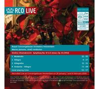 SINFONIE 10 - JANSONS,MARISS/RCO SACD NEW SCHOSTAKOWITSCH,DMITRI