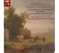 Sinfonie Nr.4 Italienische, Ouvertüren, Andre Previn, LSO [Vinyl LP]
