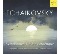 SINFONIEN 4,5,&6 PATHETIQUE REMASTERED EDITION 2 CD NEW TSCHAIKOWSKY