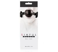 Sinful Ball Gag - Black