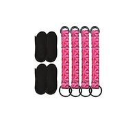 Sinful Bed Restraint Straps Red