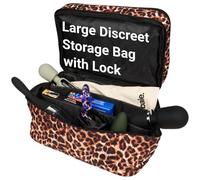 Sinful Lockable Storage Bag - Discreet Adult Toy Bag for Women - Portable Organiser Box with Lock - Large Lockable Storage Box - Sex Toy Organiser Bag - Sex Toy Box - Adult Toy Bag Organiser