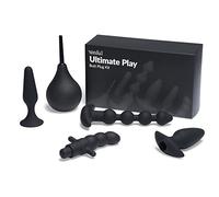 Sinful Vibrating Anal Training Kit with 4 Silicone Butt Plugs for Progressive Training | Beginner Sex Toys Set for Men, Women & Couples - Anal Plug Set with Vibrator - Vibrating Butt Plug Sex Toy Kit