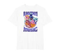 Sing 2 Rhythm and Music Group Poster T-Shirt, Men's Big and Tall, White, 4X Tall